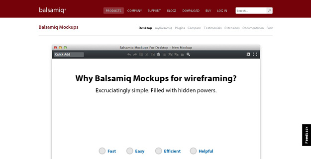 Balsamiq Mockups