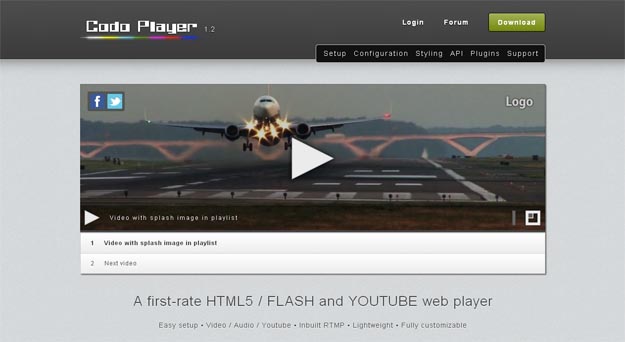 good video players html5