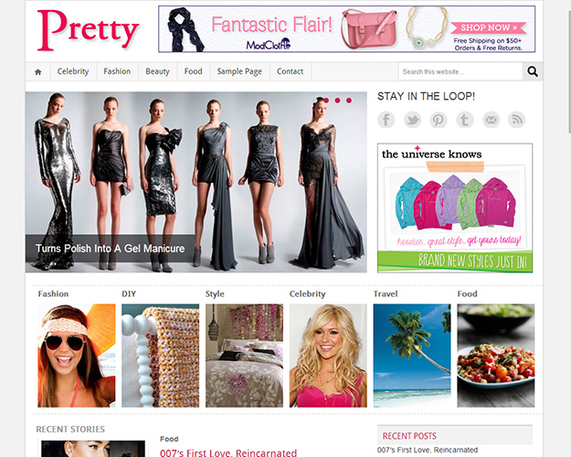 60 Best Fashion WordPress Themes - Code Geekz - 웹