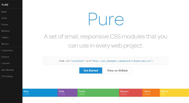 Pure-css-framework