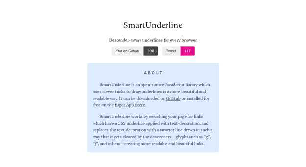 SmartUnderline