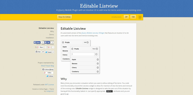 editable listview