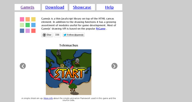 20个免费的 JavaScript 游戏引擎分享给开发者
