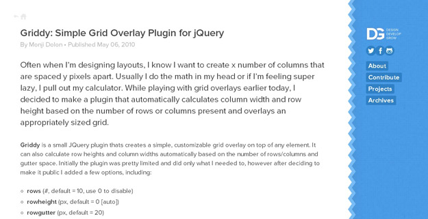 【精心挑选】15款最好的 jQuery 网格布局插件（Grid Plugins）