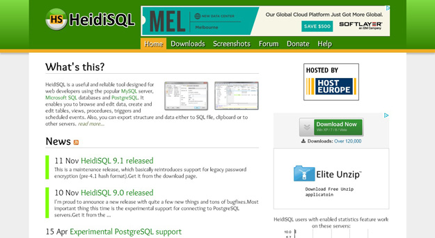 15款最佳的MySQL管理工具和应用程序