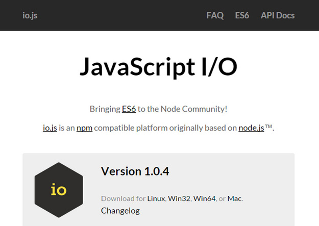 推荐15个月 Node.js 开发工具