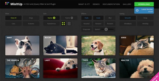 mixitup-jquery