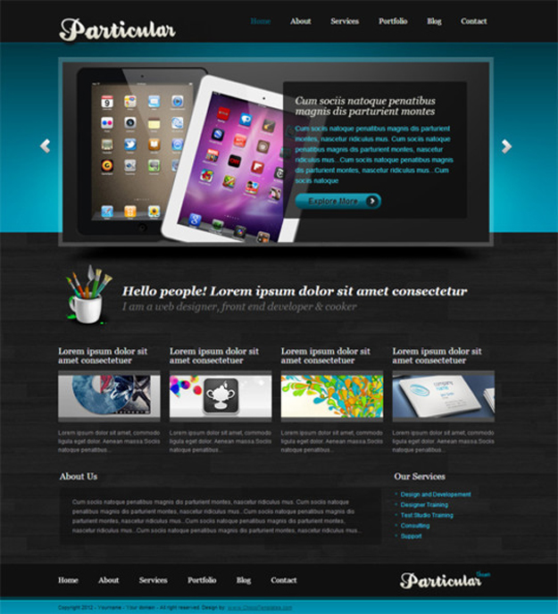 Free Responsive Website Templates Download Html And Css And Jquery For It Company