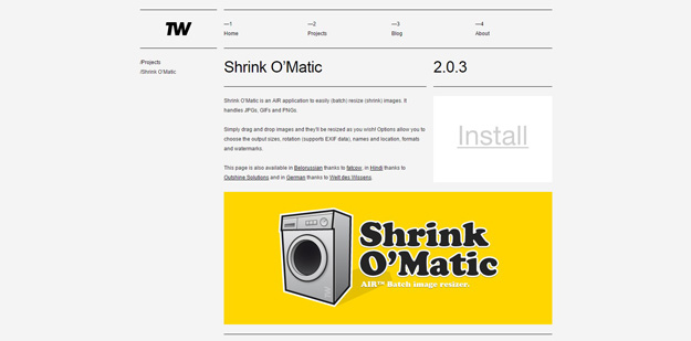 real time image compression software shrinkpic
