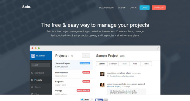 Project management system php