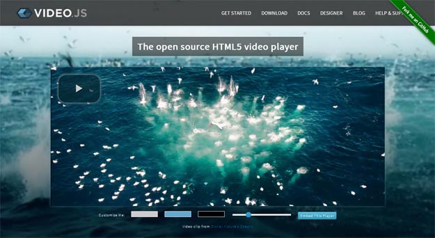 jquery html5 video player