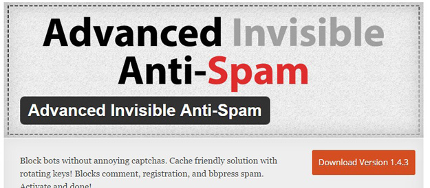 Advanced Invisible Anti Spam