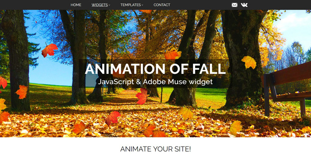 Animation of Fall
