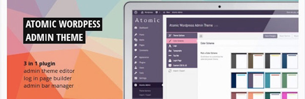 Atomic-WordPress-Admin-Theme-Login-Page