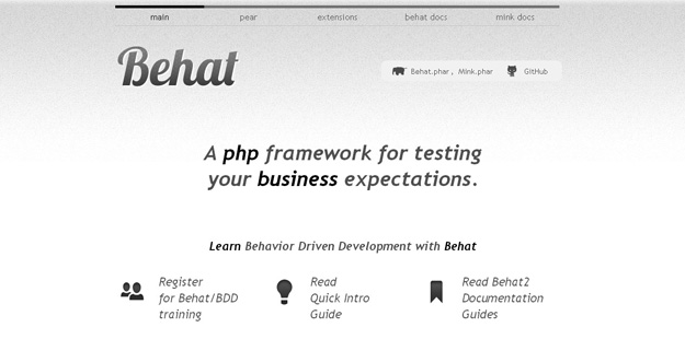 Behat — BDD for PHP