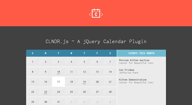 CLNDR.js
