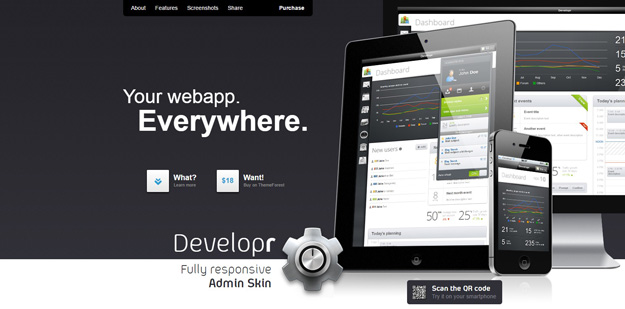 Developr Admin Skin