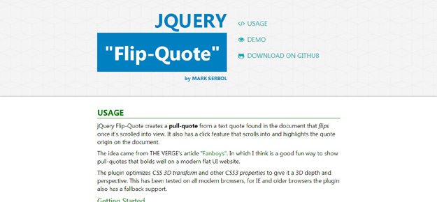 jQuery Plugins for Creating CSS3 Animations | Code Geekz