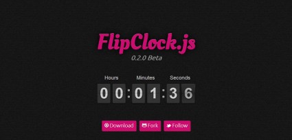 center flipclock js center flipclock js