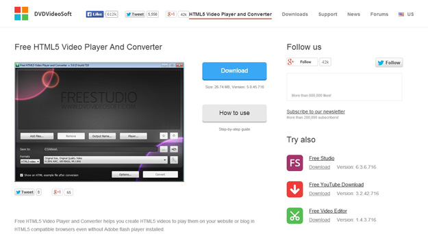 html5 video converter for mac free