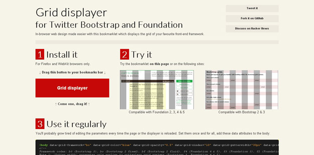 Grid displayer bookmarklet