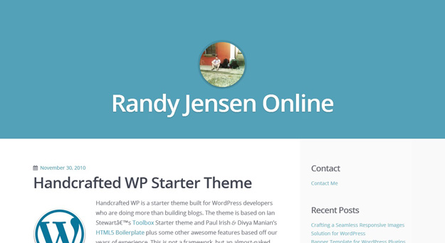 Handcrafted WP Starter Theme