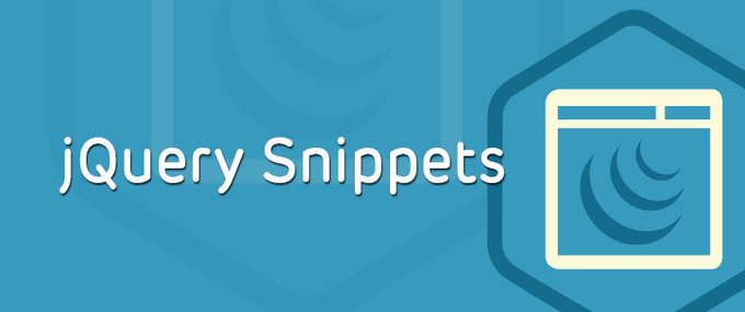 jquery snippets