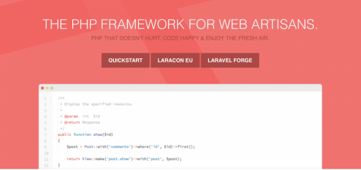 Laravel - Best PHP Framework 2014