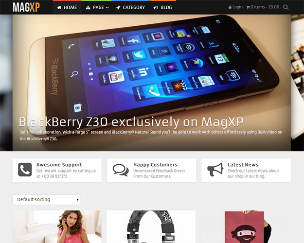 MagXP is in the list of 40 best ecommerce wordpress themes