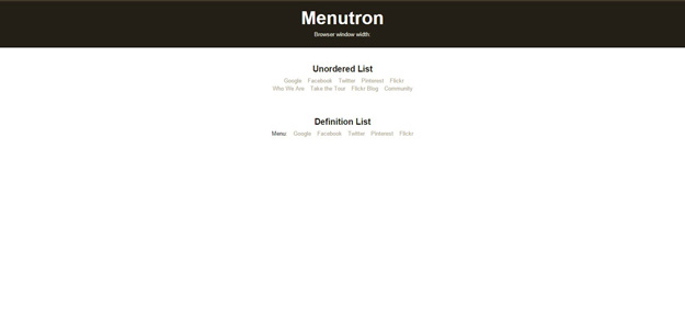 Menutron