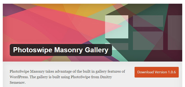 Photoswipe Masonry Gallery