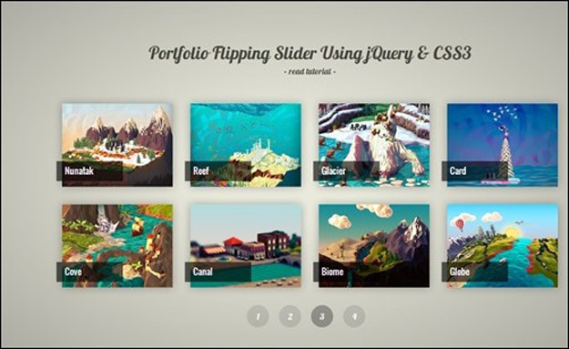 Portfolio-Flipping-Slider-flipbook-plugin