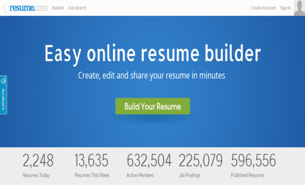 online resume builder