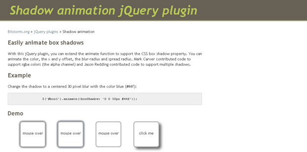 jQuery Animation Plugins to Animate Your Web Contents | Code Geekz