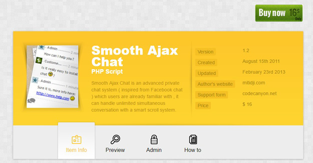 Php chat script download ajax Simple PHP