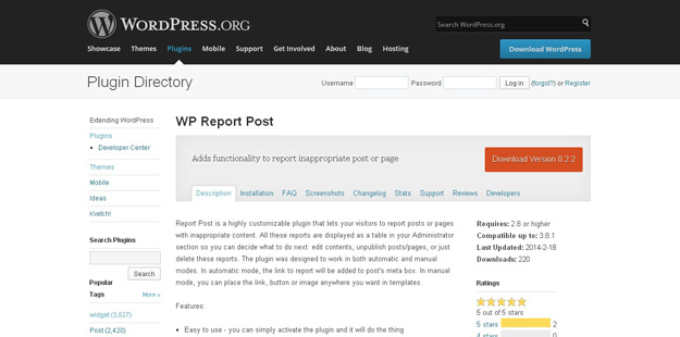 WP Report Post