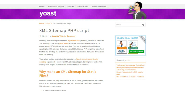XML Sitemap PHP Script