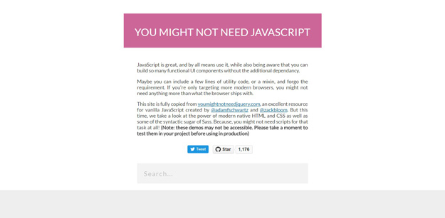 you-might-not-need-javascript