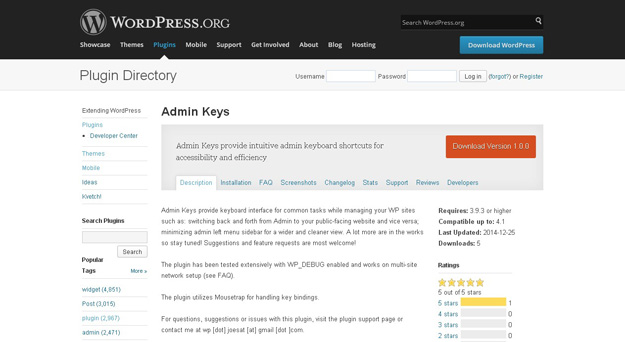 admin-keys