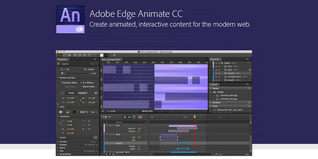 adobe edge animate cc export options
