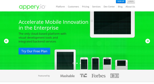 apperyio - accelerate mobile innovation