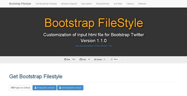 bootstrap filestyle
