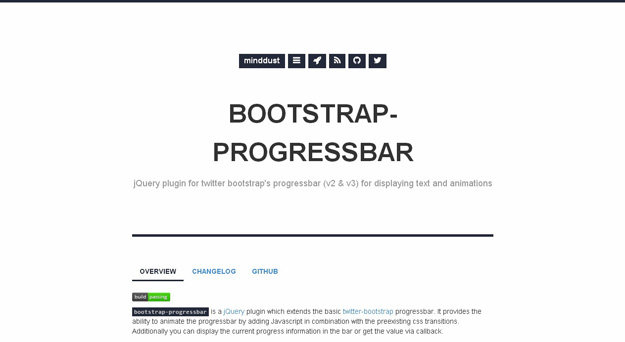 bootstrap progressbar