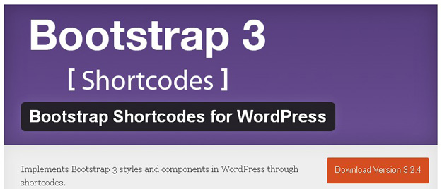 bootstrap3 shortcodes