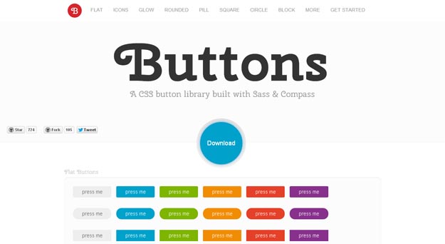 buttons - 18 CSS Effect Libraries for Creating Beautiful Animations