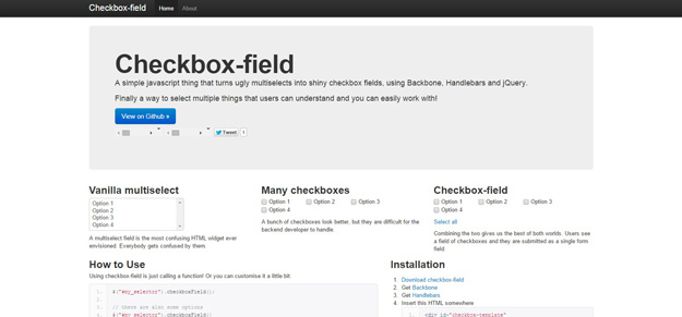 checkbox field