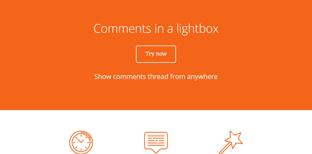 comments lightbox