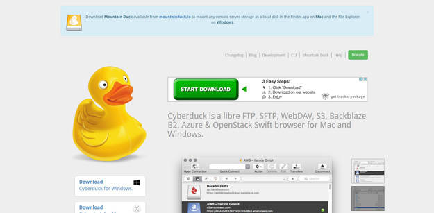 how to sync website with file uploaded via ftp cyberduck