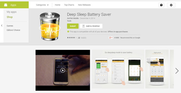 deep sleep battery saver