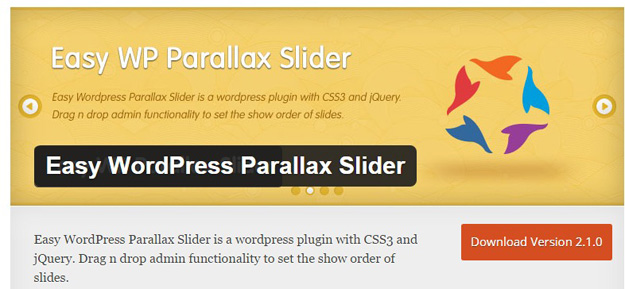 easy wp parallax slider